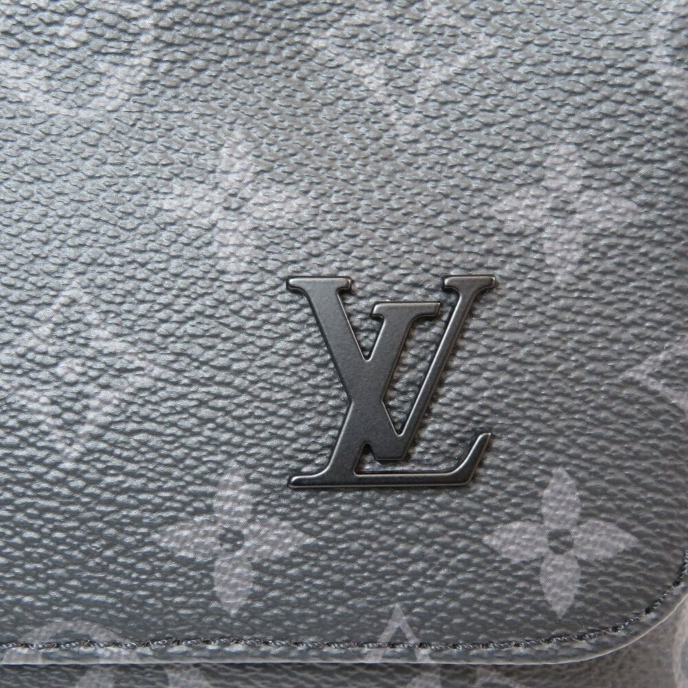 Louis Vuitton District Monogram Shoulder Bag Canvas Leather Eclipse Black - Picture 7 of 9